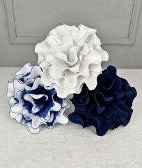 BEYAZ YAPAY LATEKS EVA ÇİÇEK