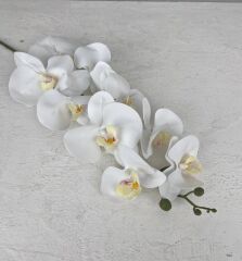 BEYAZ YAPAY ISLAK ORKİDE DALI BÜYÜK