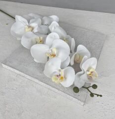 BEYAZ YAPAY ISLAK ORKİDE DALI BÜYÜK