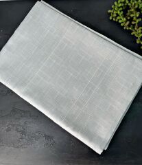 ŞERİTLİ MASA ÖRTÜSÜ GRİ 160x220 CM