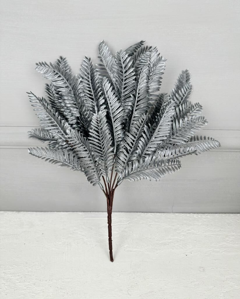 YAPAY YELPAZE ÇİÇEK GÜMÜŞ