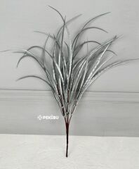 YAPAY UZUN DÜZ ÇİÇEK GÜMÜŞ