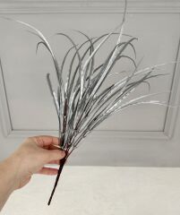 YAPAY UZUN DÜZ ÇİÇEK GÜMÜŞ