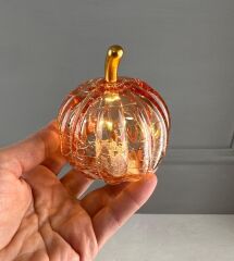 LED IŞIKLI CAM KABAK DEKOR SOMON