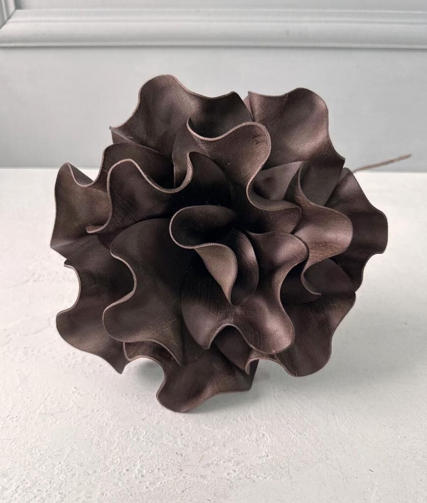 ÇİKOLATA KAHVE YAPAY LATEKS EVA ÇİÇEK