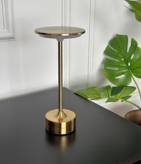 DOKUNMATİK LED MASA LAMBASI GOLD 29 CM