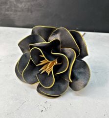 LATEKS EVA ÇİÇEK SİYAH