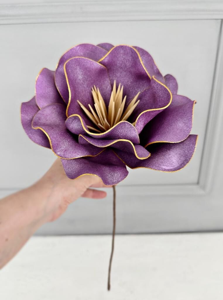 LATEKS EVA ÇİÇEK MOR