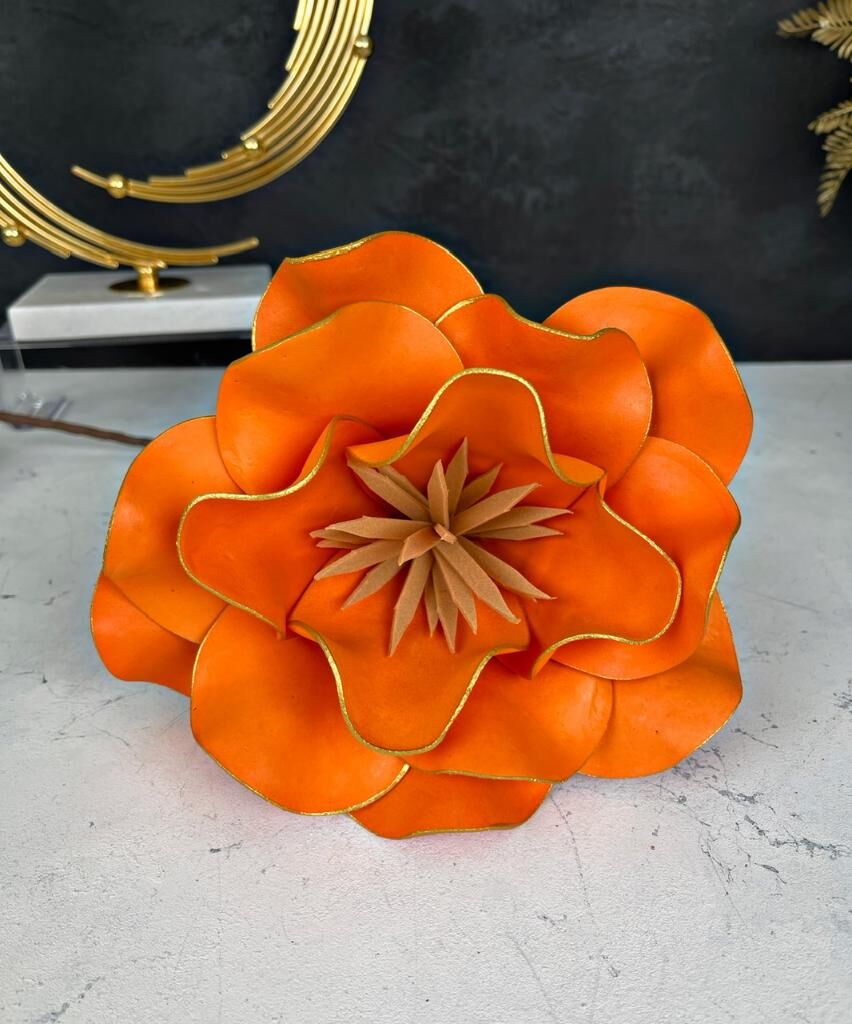 LATEKS EVA ÇİÇEK TURUNCU