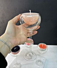 ÇİFT CİDARLI AYAKLI MUMLUK ADET