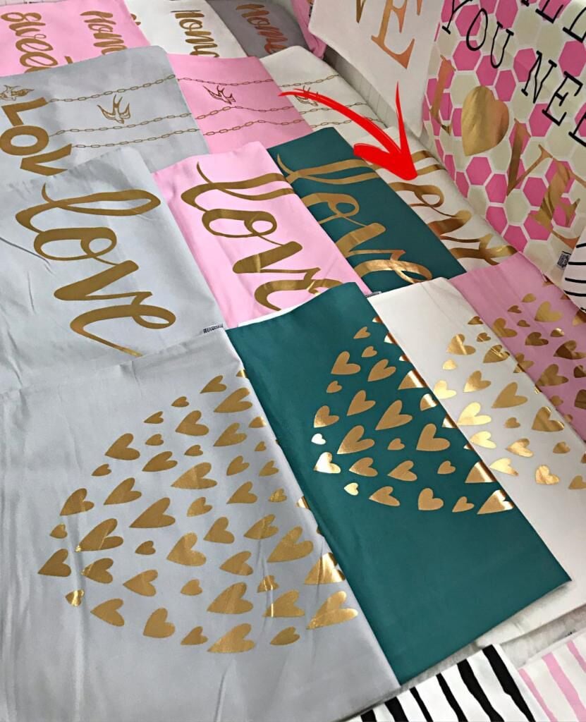 YALDIZLI KILIF İTALİK LOVE BEYAZ