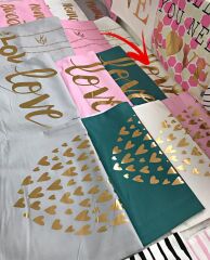 YALDIZLI KILIF İTALİK LOVE BEYAZ