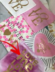 YALDIZLI KILIF LOVE ME LOVE YOU