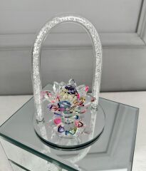 KRİSTAL GÖKKUŞAĞI MODEL STANTLI NİLÜFER