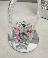 KRİSTAL GÖKKUŞAĞI MODEL STANTLI NİLÜFER