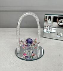 KRİSTAL GÖKKUŞAĞI MODEL STANTLI NİLÜFER