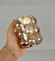 BUBBLE CAM BARDAK MUMLUK GOLD