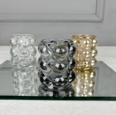 BUBBLE CAM BARDAK MUMLUK ŞEFFAF