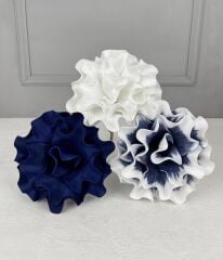 LACİVERT YAPAY LATEKS EVA ÇİÇEK