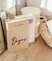 2'Lİ KUMAŞ KAPLI DEKORATİF KİTAP KUTUSU SETİ