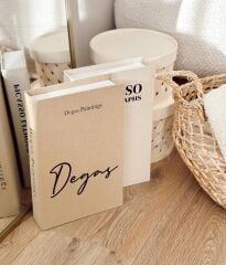 2'Lİ KUMAŞ KAPLI DEKORATİF KİTAP KUTUSU SETİ