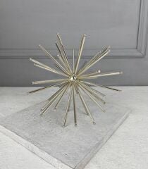 LÜKS KİRPİ DEKOR GÜMÜŞ