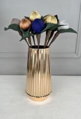 YAPAY LATEKS TOP ÇİÇEK GÜMÜŞ