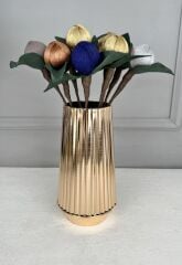 YAPAY LATEKS TOP ÇİÇEK SİYAH