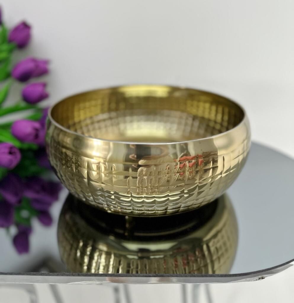 LÜKS PASLANMAZ ÇELİK SAKSI KARE DESEN ESKİTME 25 CM