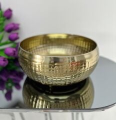 LÜKS PASLANMAZ ÇELİK SAKSI KARE DESEN ESKİTME 25 CM