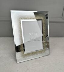 AYNALI SİMLİ ÇERÇEVE GOLD 10X15 CM