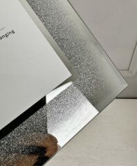 AYNALI SİMLİ ÇERÇEVE GÜMÜŞ 13X18 CM