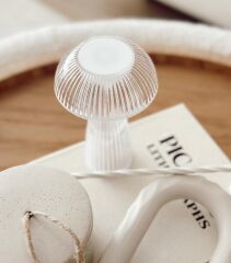 MANTAR MODEL PİLLİ LED LAMBA 15 CM