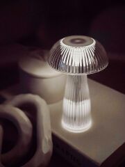 MANTAR MODEL PİLLİ LED LAMBA 15 CM