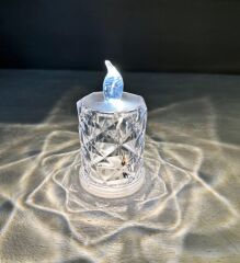 PRİZMA PİLLİ LED MUM 9 CM