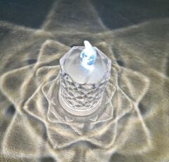 PRİZMA PİLLİ LED MUM 9 CM