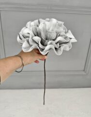 BEYAZ SİYAHLI YAPAY EVA LATEKS ÇİÇEK