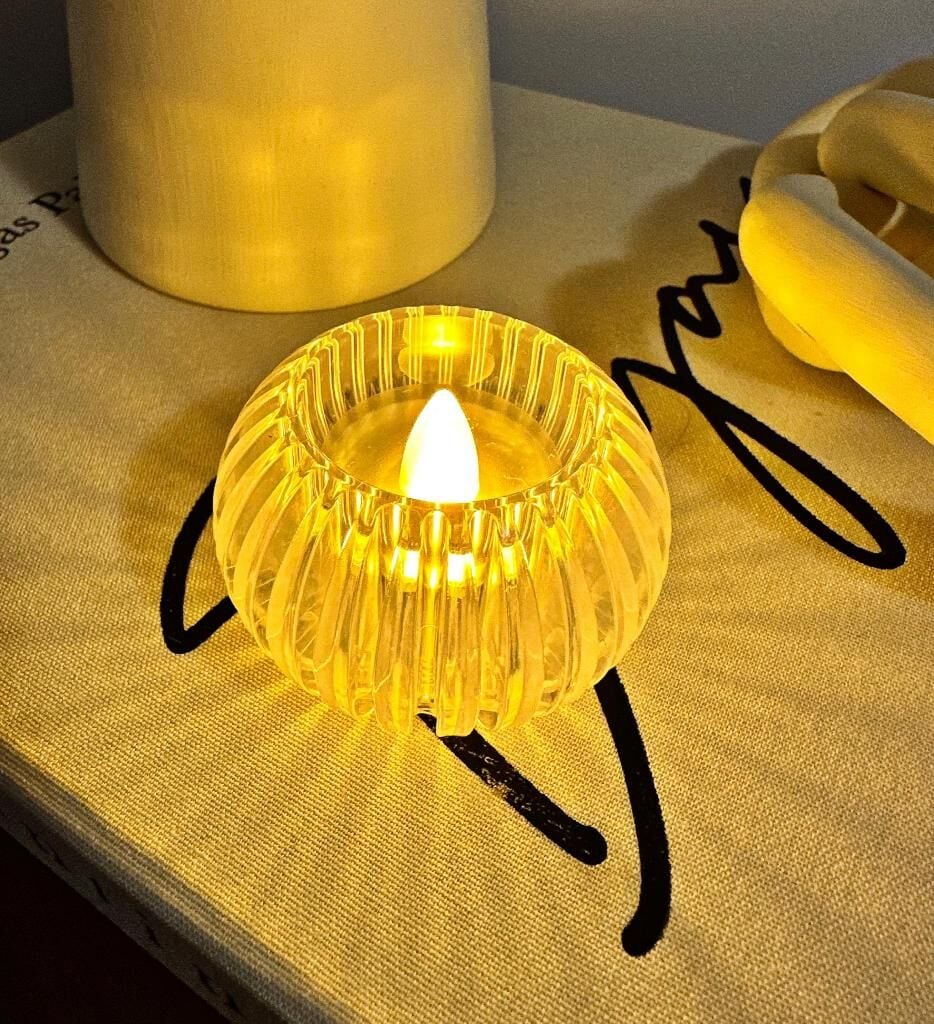 YUVARLAK TEALİGHT MODEL LED MUM