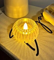 YUVARLAK TEALİGHT MODEL LED MUM