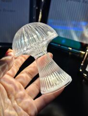 MANTAR MODEL PİLLİ LED LAMBA 10 CM