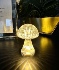 MANTAR MODEL PİLLİ LED LAMBA 10 CM