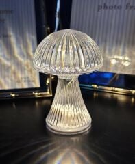 MANTAR MODEL PİLLİ LED LAMBA 10 CM