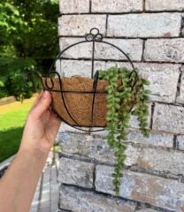 COCO ASKILI KAPI DUVAR BALKON SEPETİ ÇİÇEKLİK KÜÇÜK BOY